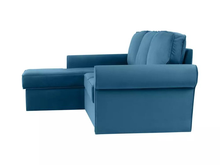 Угловой диван-кровать Murom синего цвета - лучшие Угловые диваны в INMYROOM