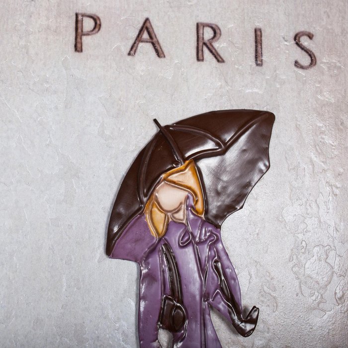 Декоративное настенное панно "Paris Girl" - купить Декор стен по цене 4590.0