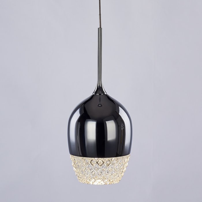 Подвесной светильник Illuminati Cincin из металла и прозрачного стекла - лучшие Подвесные светильники в INMYROOM