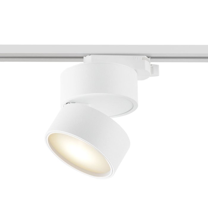 Трековый светильник Onda Single белого цвета - лучшие Трековые светильники в INMYROOM