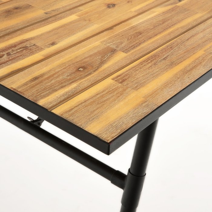 Стол складной для сада Sohan коричневого цвета - лучшие Садовые столы в INMYROOM