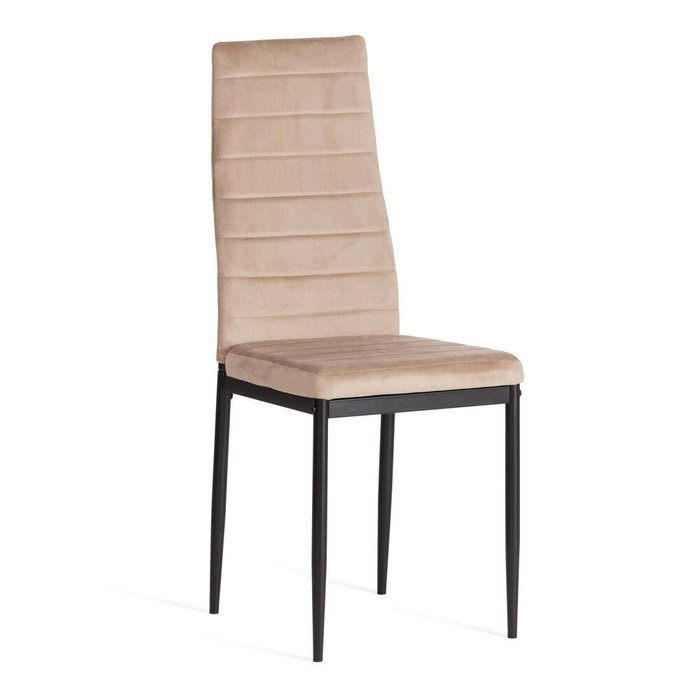 Комплект из четырех стульев Easy бежевого цвета - купить Обеденные стулья по цене 9720.0