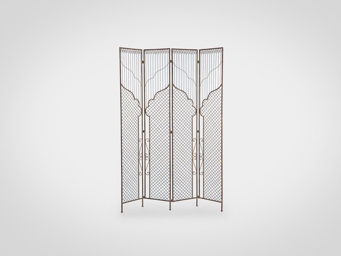 Ширма кованая из четырех створок 185x148x3 см Ширма кованая из четырех створок 185x148x3 см