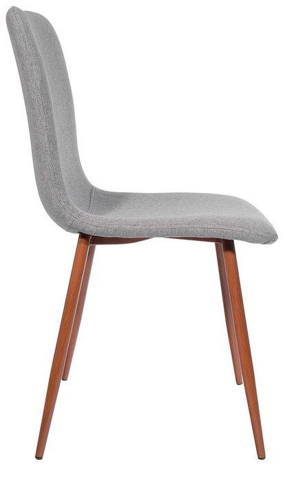 Стул Скарджил серого цвета - лучшие Обеденные стулья в INMYROOM
