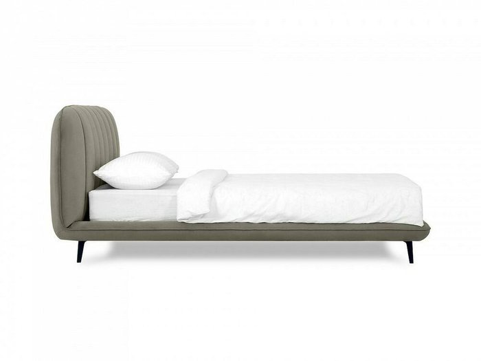 Кровать Amsterdam 160х200 темно-серого цвета - лучшие Кровати для спальни в INMYROOM