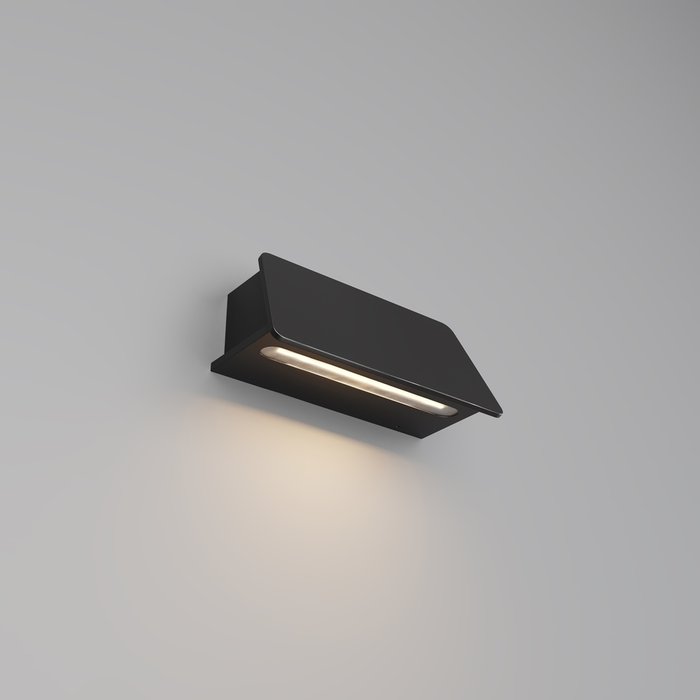 Настенный светильник Trupp М графитового цвета - лучшие Настенные уличные светильники в INMYROOM