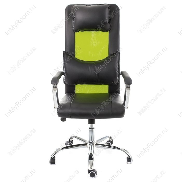 Компьютерное кресло Unic черно-зеленого цвета - купить Офисные кресла по цене 6790.0