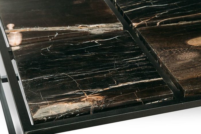 Журнальный стол Таланго из окаменелого дерева 12 - купить Журнальные столики по цене 143000.0