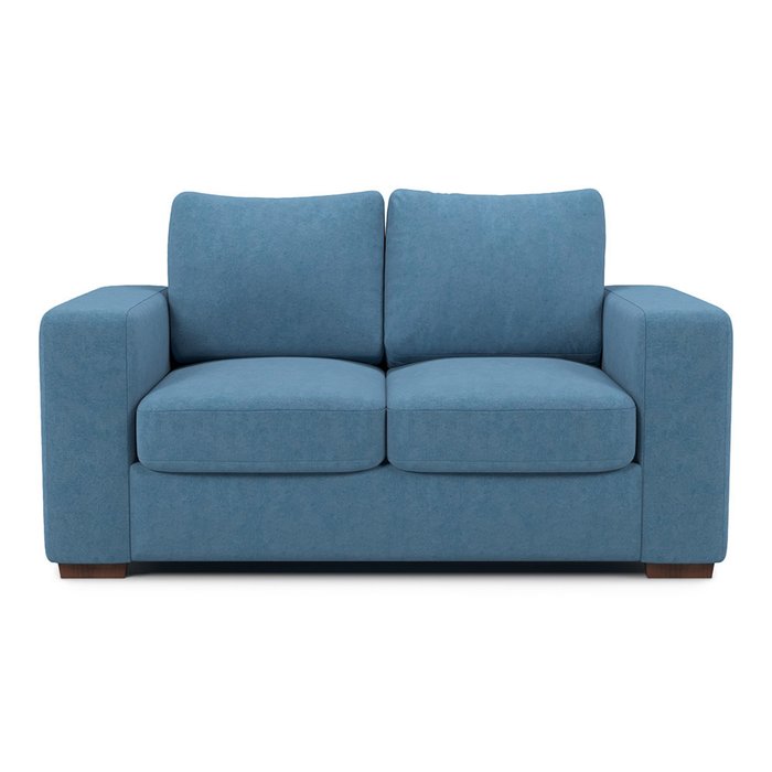 Раскладной диван Morti SFR  двухместный синего цвета - купить Прямые диваны по цене 68600.0