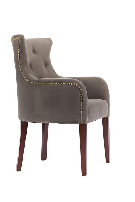 Кресло Rochester серого цвета - лучшие Интерьерные кресла в INMYROOM
