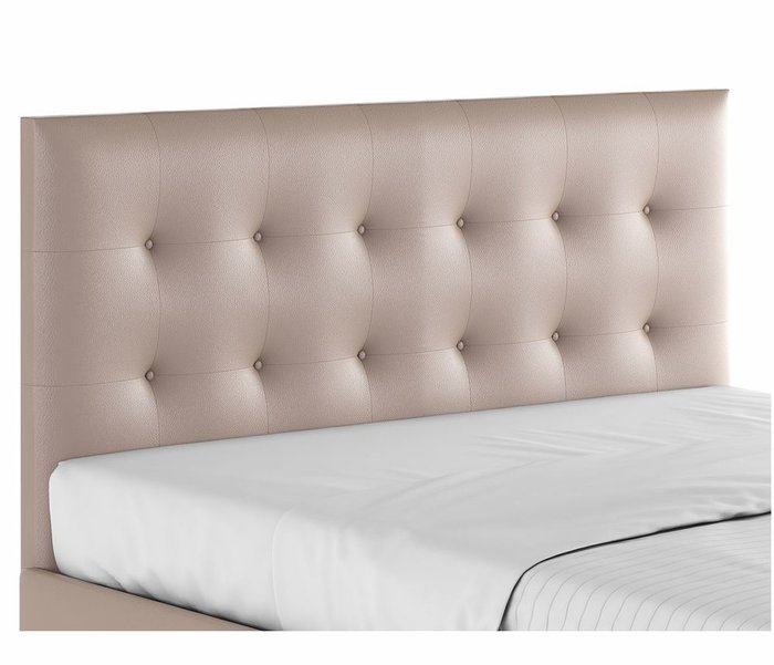 Кровать Селеста 140х200 с подъемным механизмом и матрасом  цвета капучино - купить Кровати для спальни по цене 35190.0