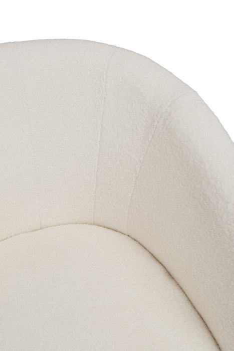 Кресло Мод белого цвета - лучшие Интерьерные кресла в INMYROOM