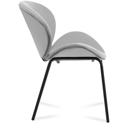 Стул Chamberi серого цвета - лучшие Обеденные стулья в INMYROOM