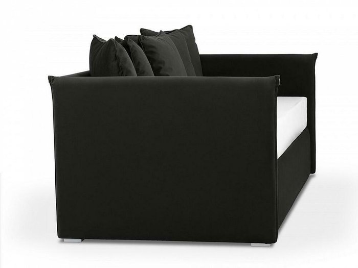 Диван-кровать Milano 90х190 черного цвета - лучшие Кровати для спальни в INMYROOM