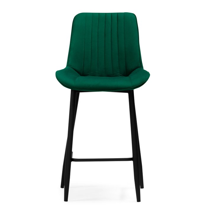 Стул полубарный Седа зеленого цвета - купить Барные стулья по цене 6550.0