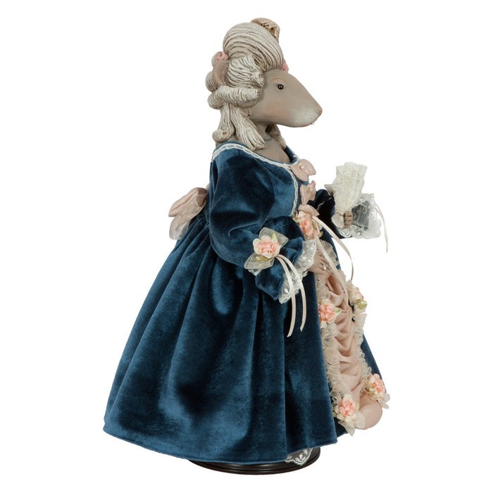 Коллекционная кукла Мышильда синего цвета  - купить Фигуры и статуэтки по цене 19064.0