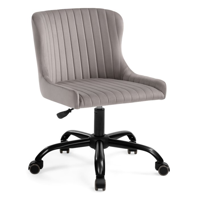 Офисное кресло Эдон серого цвета