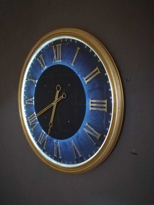 Настенные часы Campanas с черным циферблатом - лучшие Часы в INMYROOM