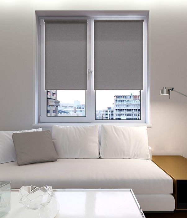 мини ролета Лестер 80,5х175 графит