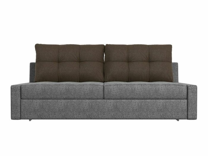 Прямой диван Мартин серого цвета - купить Прямые диваны по цене 40999.0