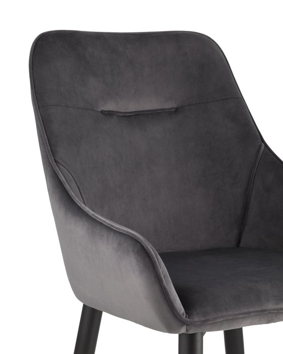 Стул Диана серого цвета - купить Обеденные стулья по цене 13405.0