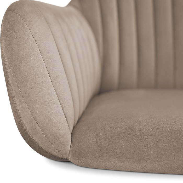 Стул Tejat бежево-коричневого цвета - лучшие Обеденные стулья в INMYROOM