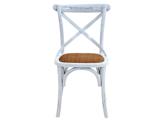 Стул Bertram бело-бежевого цвета - лучшие Обеденные стулья в INMYROOM
