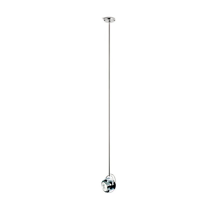 Подвесной светильник Fabbian BELUGA COLOUR с плафоном из металла и хрусталя 