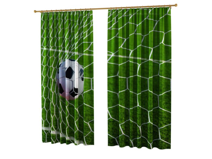 Дизайнерские фотошторы: Гол Дизайнерские фотошторы: Гол