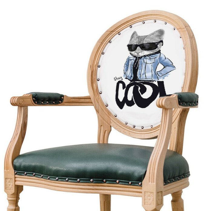 Кресло Cat men с каркасом из массива бука - купить Обеденные стулья по цене 26784.0