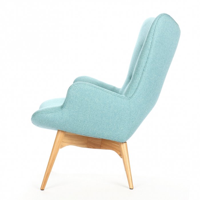 Кресло Contour голубое - лучшие Интерьерные кресла в INMYROOM
