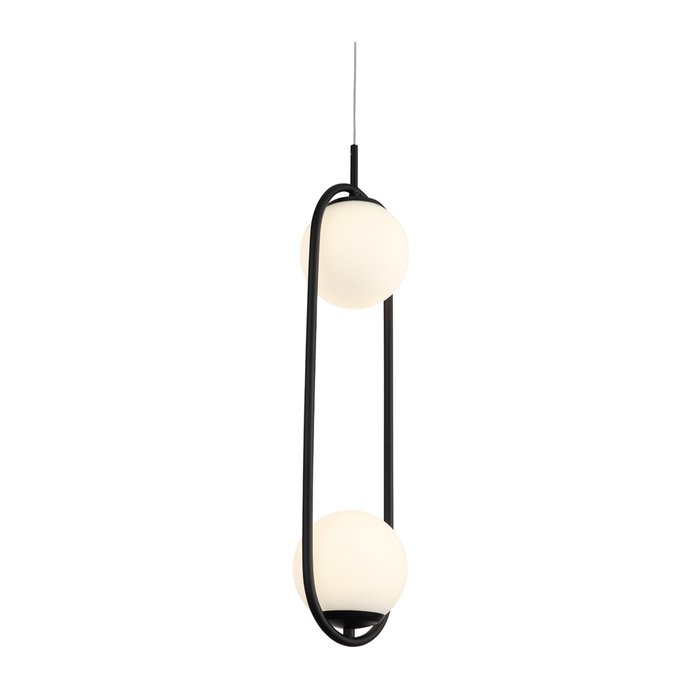 Подвесной светодиодный светильник Donolo с белыми плафонами - купить Подвесные светильники по цене 13330.0