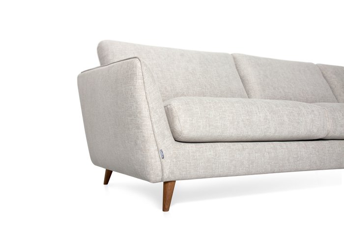 Угловой диван Faro светло-серого цвета - лучшие Угловые диваны в INMYROOM