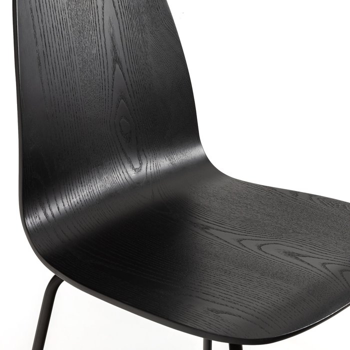 Комплект из двух стульев в винтажном стиле Biface черного цвета - лучшие Обеденные стулья в INMYROOM