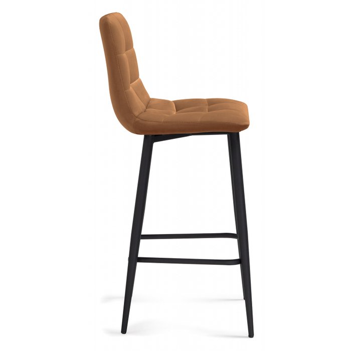 Полубарный стул Чилли К коричневого цвета - лучшие Барные стулья в INMYROOM
