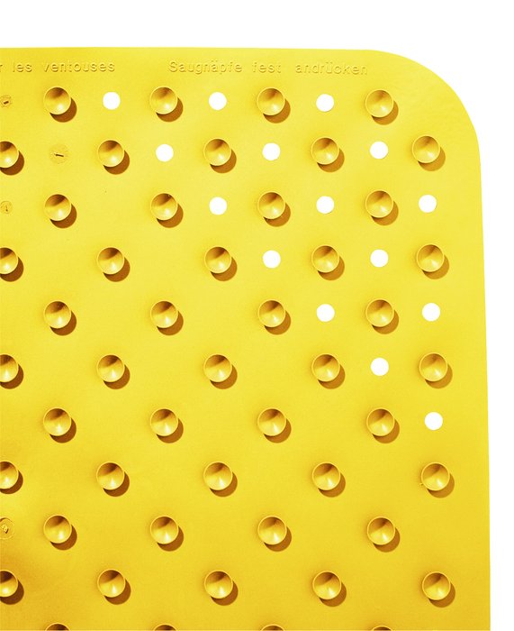 Коврик противоскользящий Plattfuss 54х54 желтого цвета - лучшие Коврики для ванной в INMYROOM