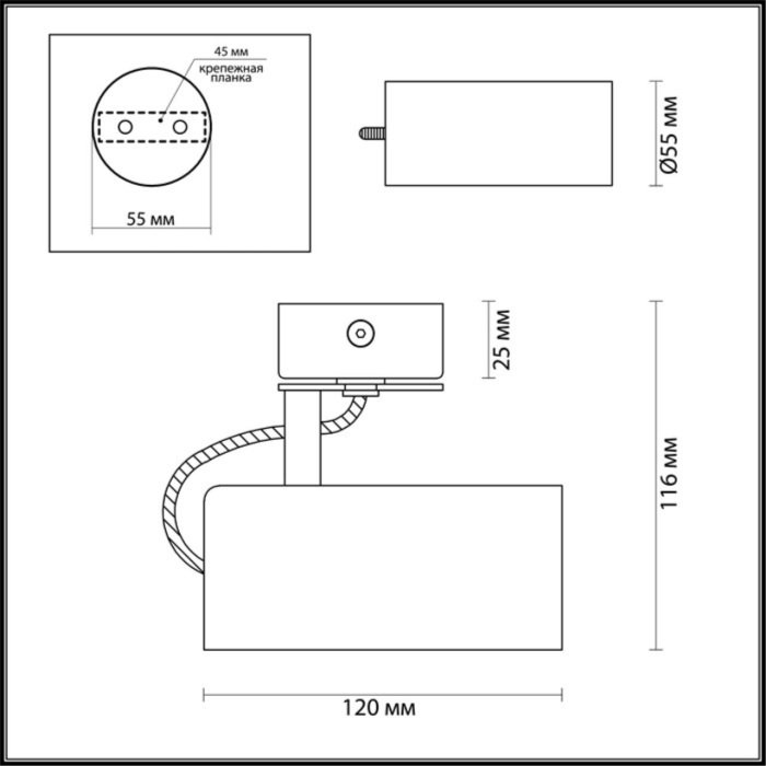 Спот Odeon Light Kiko 3872/1C - купить Потолочные светильники по цене 3350 Спот Odeon Light Kiko 3872/1C - купить Потолочные светильники по цене 3350