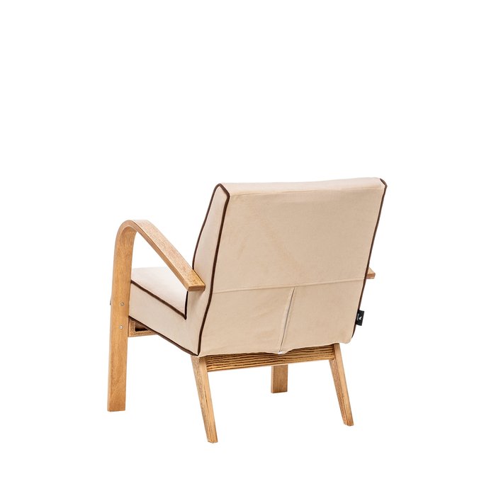 Кресло для отдыха Шелл бежевого цвета - лучшие Интерьерные кресла в INMYROOM
