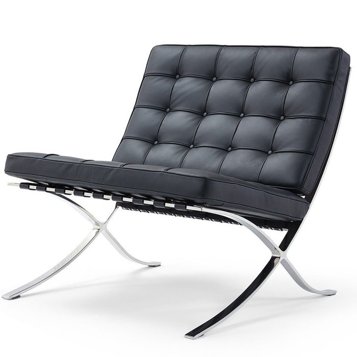 Кресло Barcelona чёрного цвета - купить Интерьерные кресла по цене 59990.0