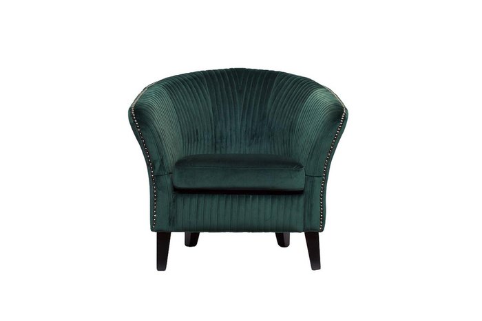 Кресло низкое изумрудного цвета - купить Интерьерные кресла по цене 22000.0