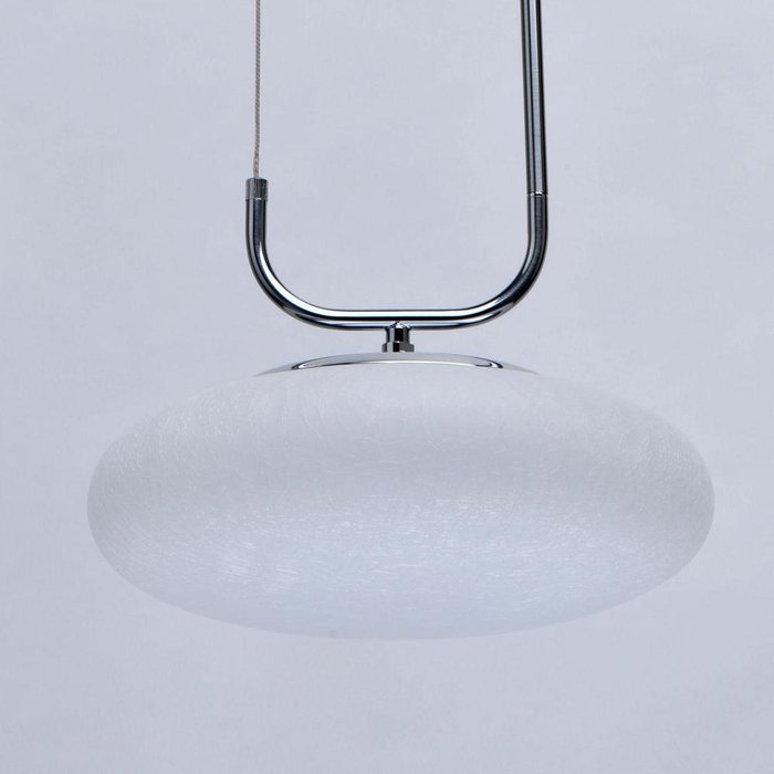 Подвесной светодиодный светильник Ауксис с белым плафоном  - купить Подвесные светильники по цене 24350.0