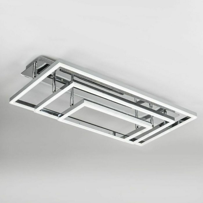 Потолочная люстра L11001-3CL CR (акрил, цвет белый) - купить Потолочные люстры по цене 26750.0 Потолочная люстра L11001-3CL CR (акрил, цвет белый) - купить Потолочные люстры по цене 26750.0