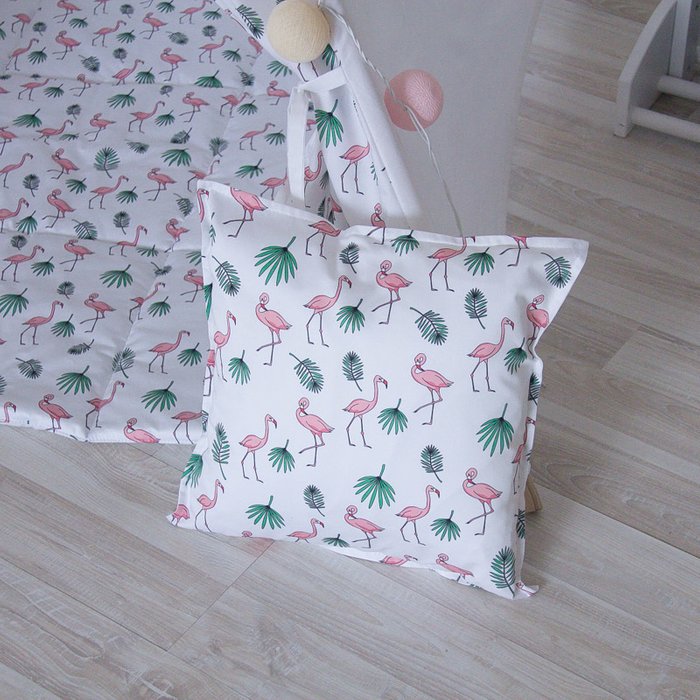 Подушка Flamingo из 100% хлопока - купить Декоративные подушки по цене 890.0