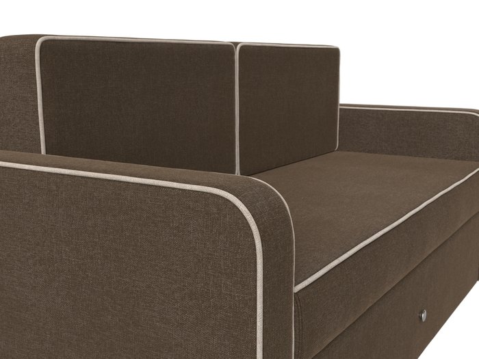 Детский диван-кровать Смарт коричневого цвета - лучшие Прямые диваны в INMYROOM