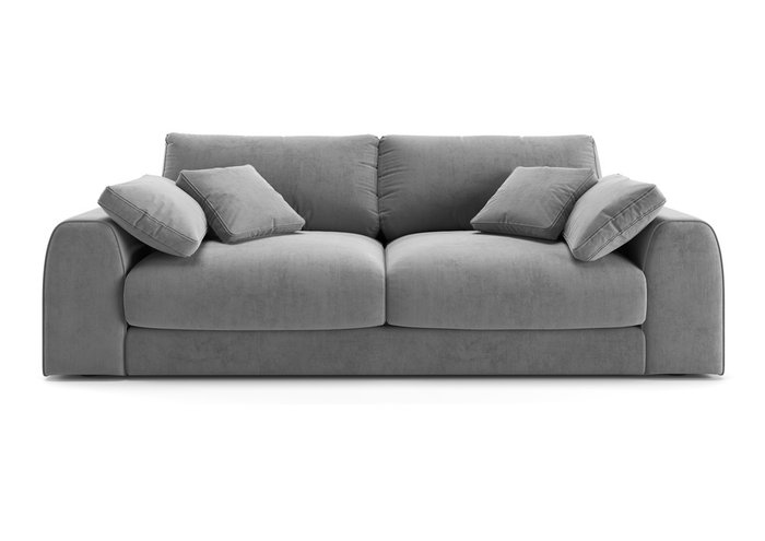 Диван-кровать Island серого цвета - купить Прямые диваны по цене 157790.0