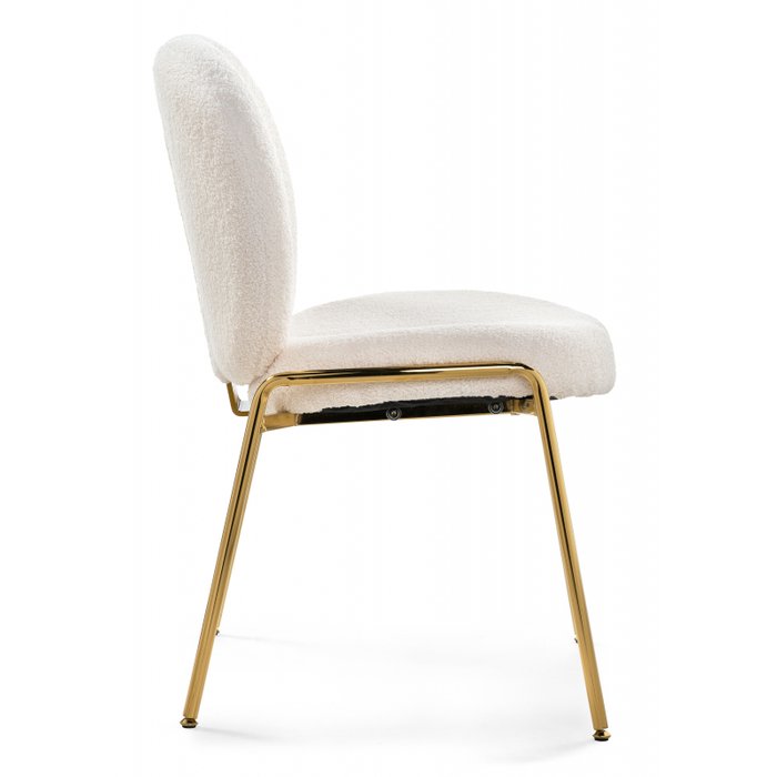 Обеденный стул Kalipso 1 белого цвета - лучшие Обеденные стулья в INMYROOM
