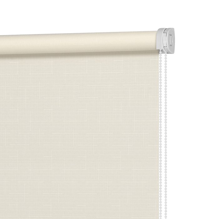 Рулонная штора Миниролл Апилера кремово-бежевого цвета 100x160