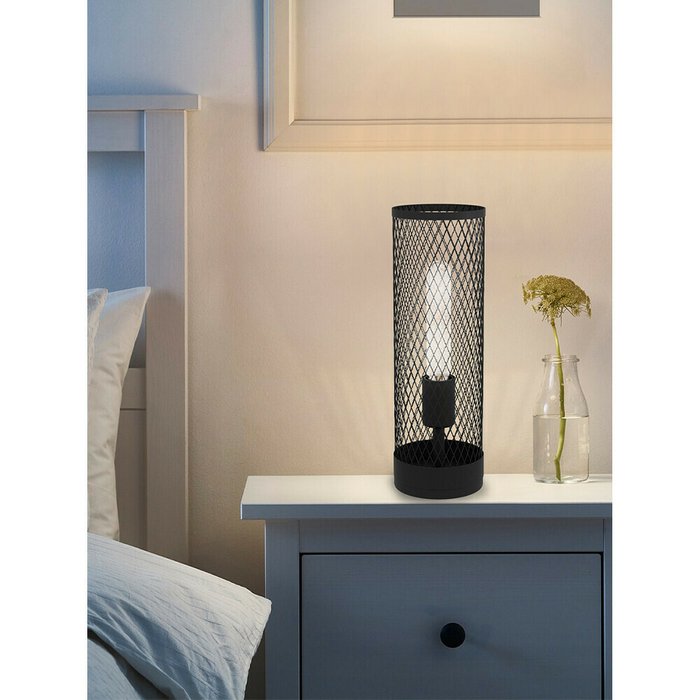 Лампа настольная Redcliffe черного цвета - купить Настольные лампы по цене 6590.0
