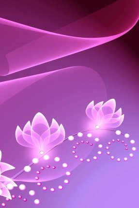 Модульная картина от дизайнера "Лиловое сияние" - лучшие Принты в INMYROOM Модульная картина от дизайнера "Лиловое сияние" - лучшие Принты в INMYROOM