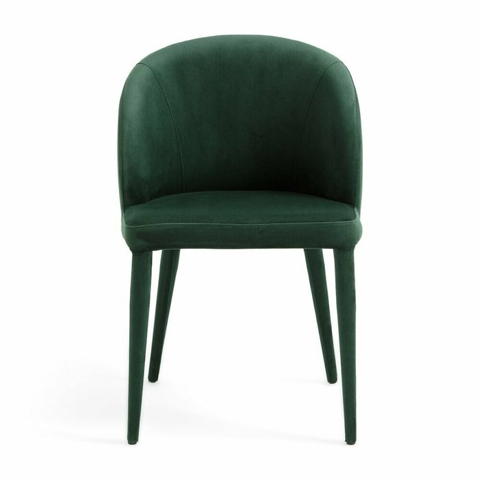 Стул мягкий Anathme зеленого цвета - купить Обеденные стулья по цене 20591.0